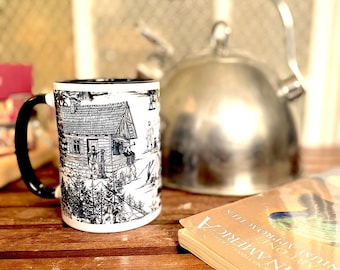 Cups of Joe, INTO THE WOODS Gay Graphic Coffee Mug