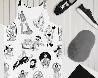 Bare NecessiTEES, PIN HIM DOWN Graphic Tank Top