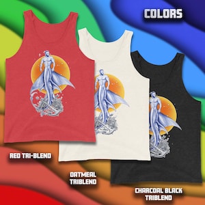 Ocean Bottoms---NEPTUNE Gay Graphic Tank Top