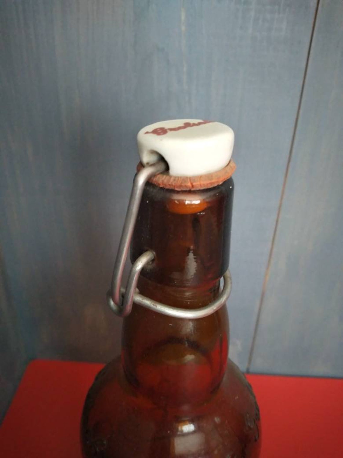Vintage Grolsch Latching Beer Bottle Etsy