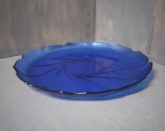 Arcoroc Cobalt Blue Etsy