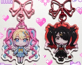 Needy Girl Overdose : Pixel KAngel/Ame acrylic charm