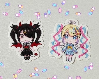Needy Girl Overdose : Pixel KAngel/Ame sticker