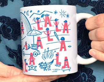 Los Angeles La La Mug