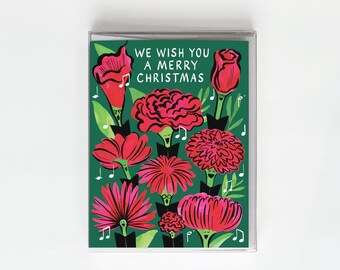 Christmas Flower Choir - Boxed Set of 8 cards