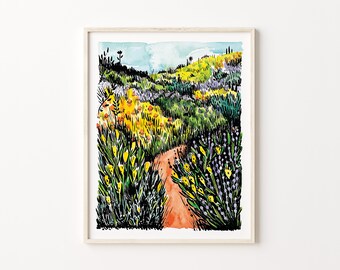 Super Bloom Art Print