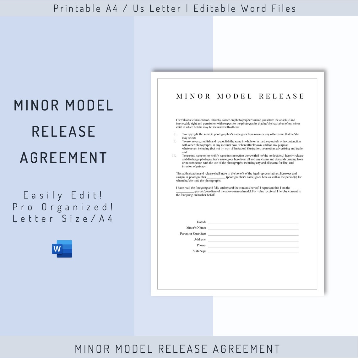 editable-minor-model-release-form-simple-general-release-etsy