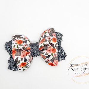 Raven Hair Bow / Halloween Hair Bow