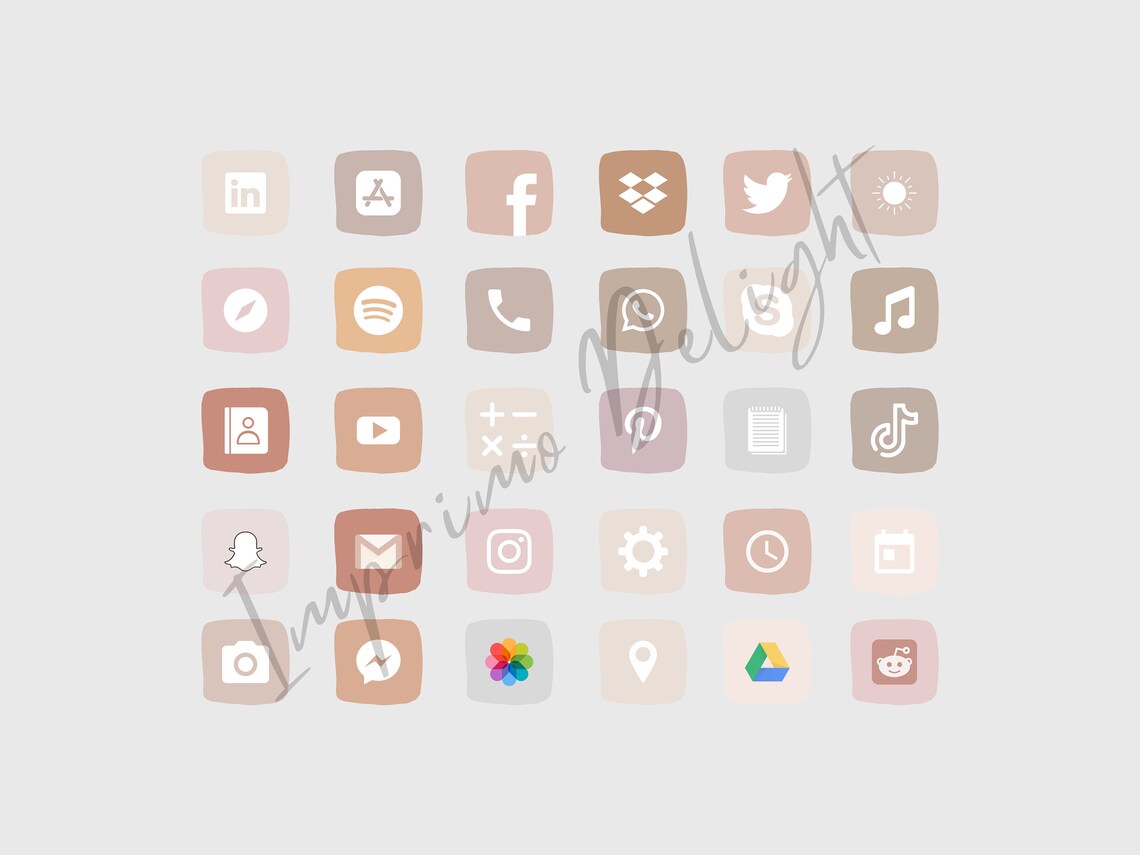 aesthetic widget icons aesthetic widget icons