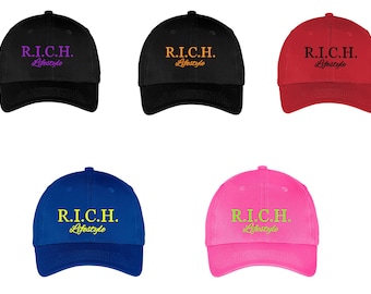 Classic R.I.C.H. Lifestyle Dad Hat