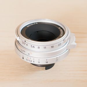 Minolta 28mm f/3.5 G-Rokkor LTM Lens