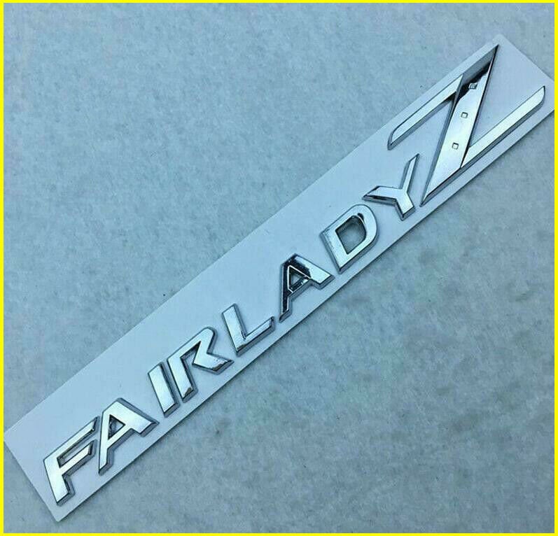 Metal Chrome Fairlady Z Emblem Badge for Nissan 0917 370Z Etsy