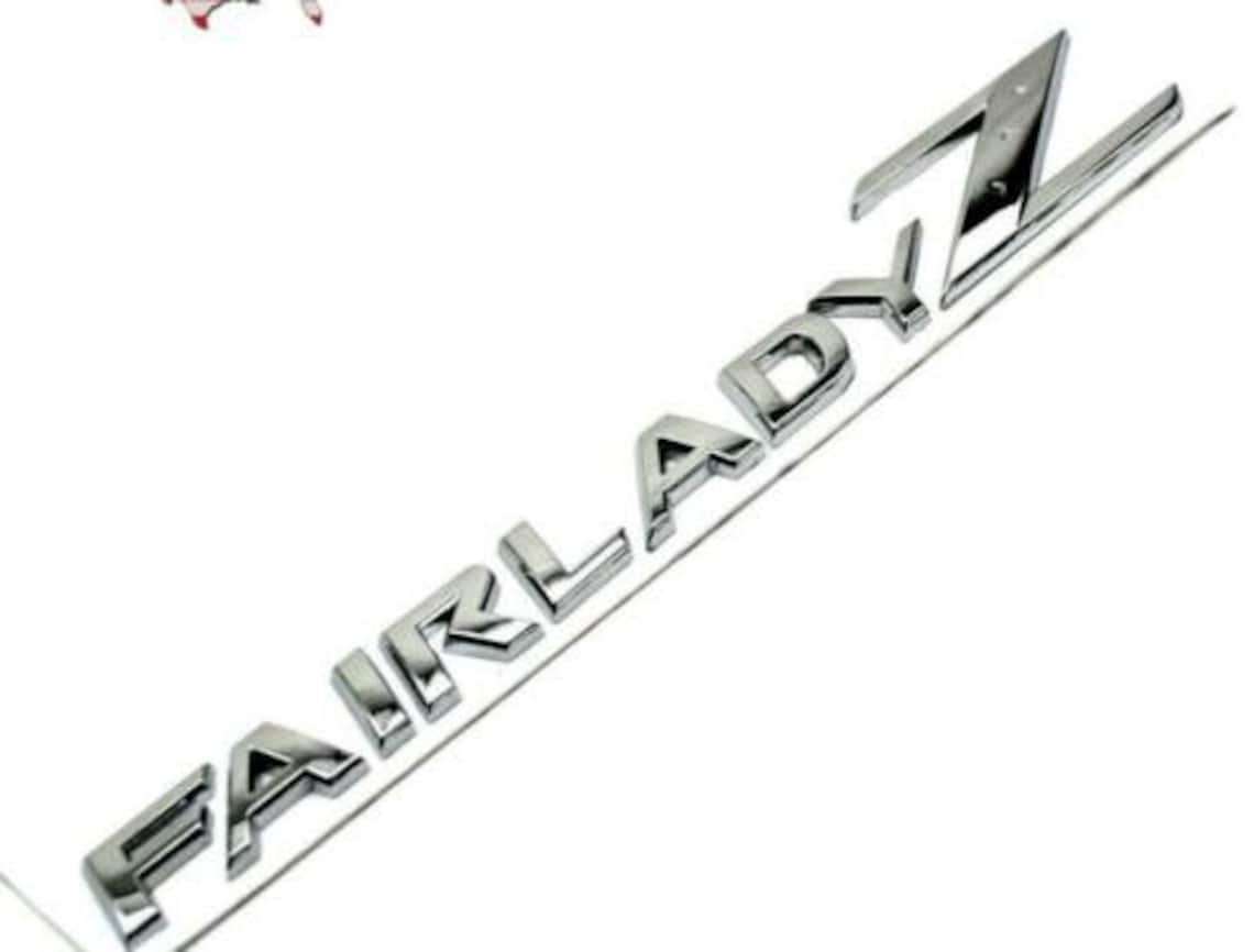 Metal Chrome Fairlady Z Emblem Badge for Nissan 0917 370Z Etsy