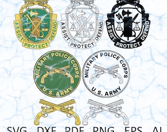 U S Army Military Police Veteran Cross Pistols - Etsy