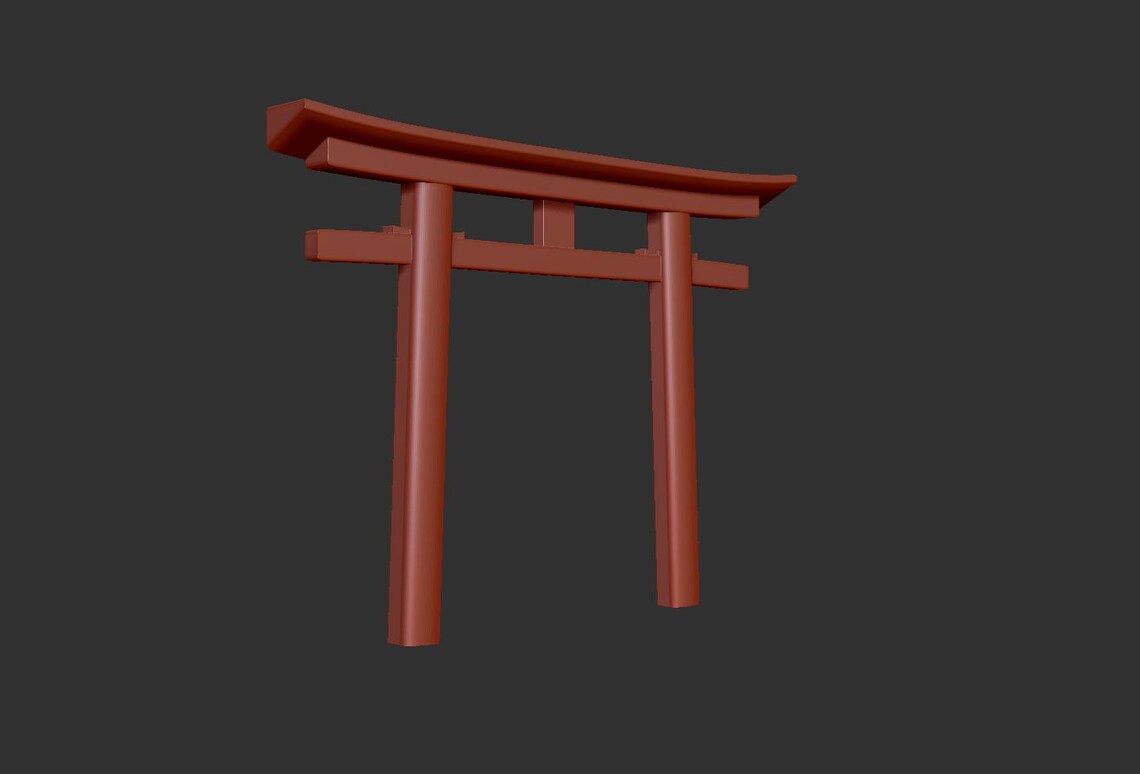 Shinto Rust File Torii, Shinto Gateway .stl 3d Model Relief Element, CNC Files - Etsy