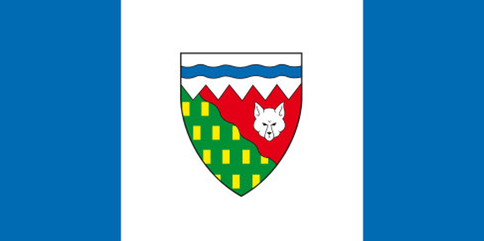 Flag of the Northwest Territories vector svg file Etsy