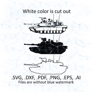 M1 Abrams svg vector files, dxf, pdf, ai, eps, png, M1 Abrams tank