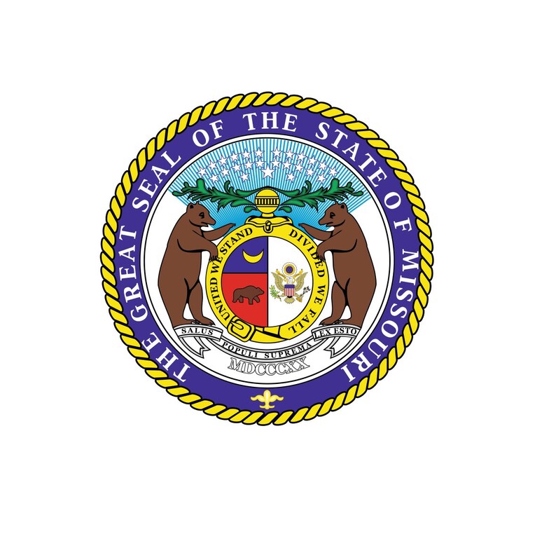 Great Seal of Missouri Vector Svg File Ai Eps Png Files | Etsy