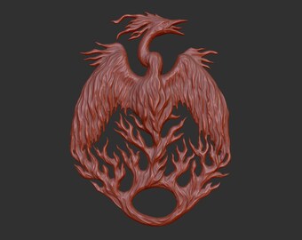 Phoenix Stl Files - Etsy