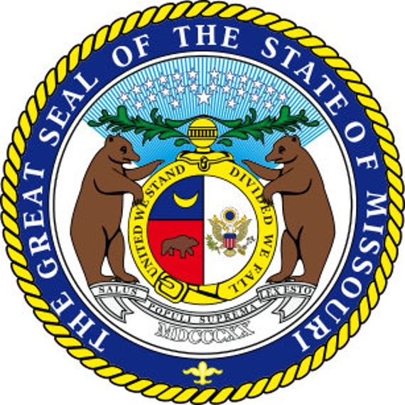 Great Seal of Missouri Vektor SVG Datei | Etsy