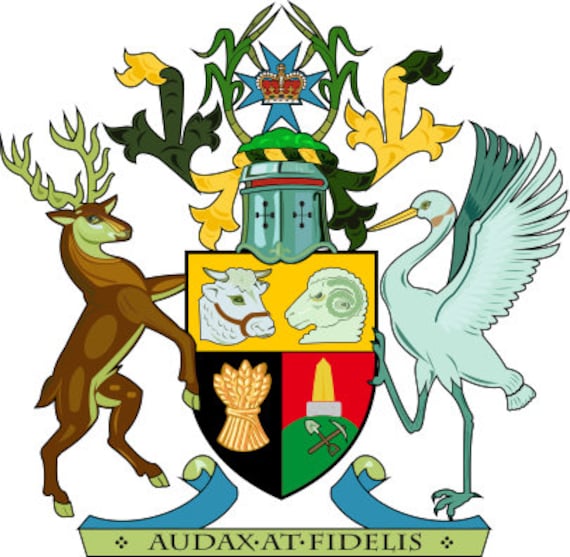 Coat of arms of Queensland vector svg file QLD Coat of arms Etsy