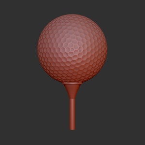 Élément de relief de modèle stl Golf 3d, graveur de routeur CNC, fichiers CNC