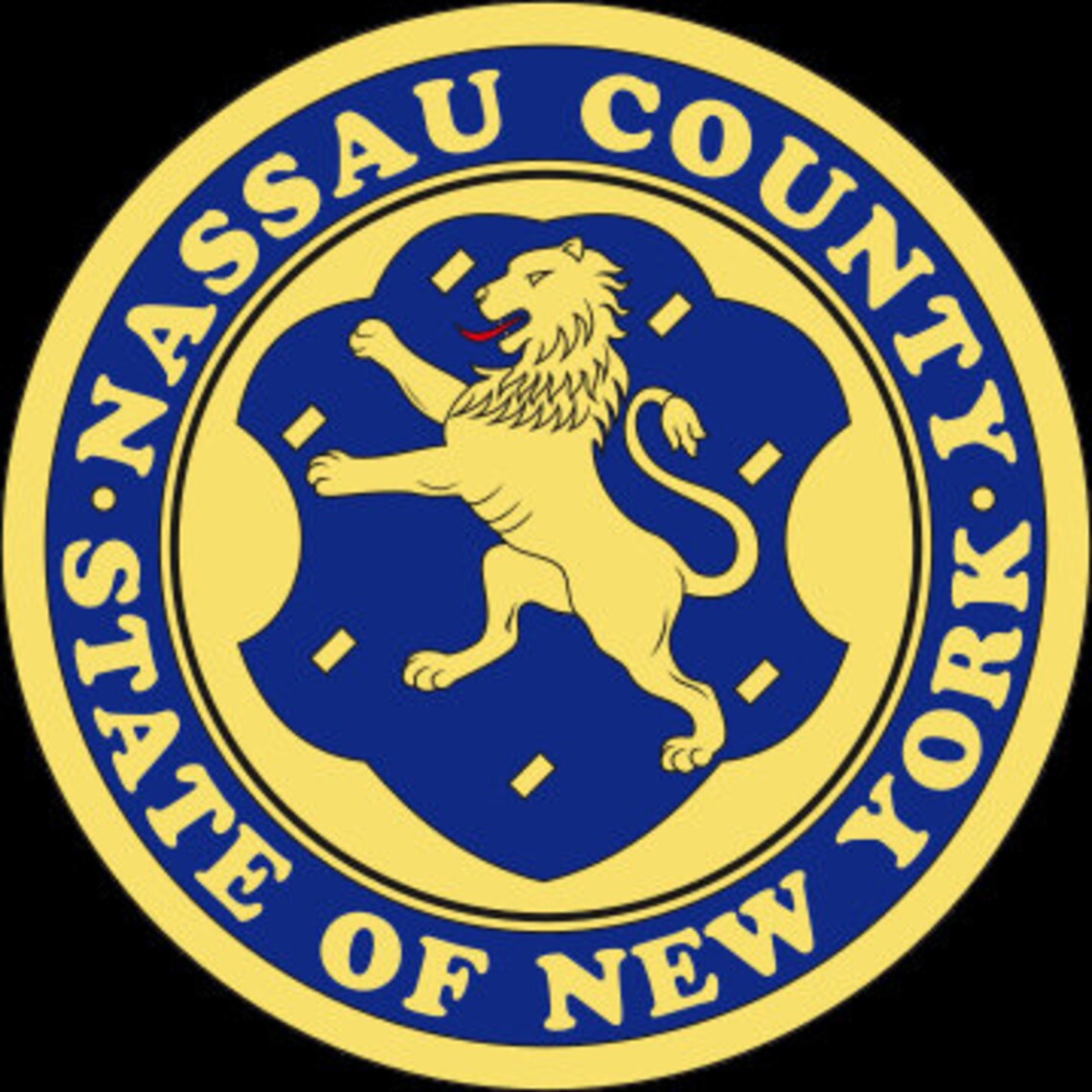 Seal of Nassau County vector svg file Etsy