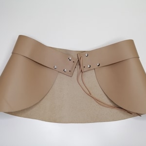 Ukrainian Seller Women leather belt Wide waist sash belt Trendy leather basque belt Real leather belt Elegant belt Genuine leather