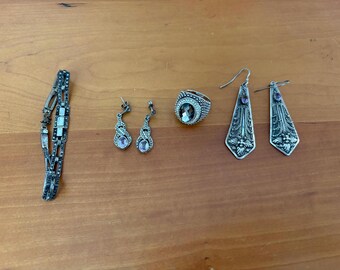 Vintage marcasite jewelry