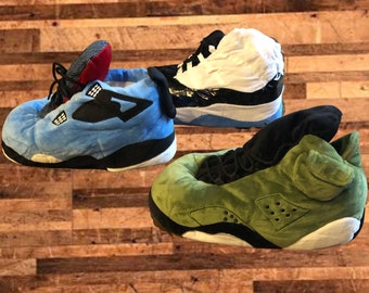 basketball shoe slippers