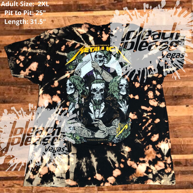 Metallica San Francisco Symphony S M2 One Of A Kind Adult Etsy Metallica San Francisco Symphony S M2 One Of A Kind Adult Etsy