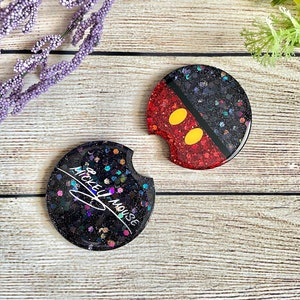 Mickey Car Coaster set / Mickey Signature Car Coaster set / Mickey Coasters