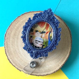 UP inspirierte Badge Reel / Disney Badge Halter / Badge Reel