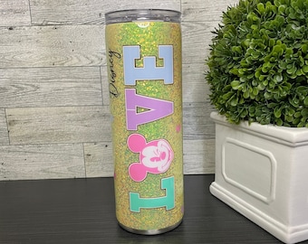 Mickey Mouse Glitter Tumbler, Disney Love Opal Cup