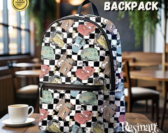 Mochila de Cars de Disney, Mochila de Cars para niños, Mochila Disney, Mochila para los parques de Disney, Mochila escolar Disney, Mochila personalizable, Mochila infantil