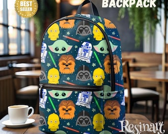 Mochila infantil personalizable de Star Wars, bolsa de Disney Park