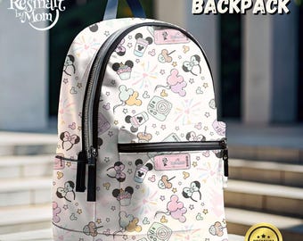 Mochila esencial de Disney Mouse personalizable, bolsa de parque