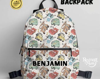 Aanpasbare Disney Cars-rugzak, Lightning McQueen-tas