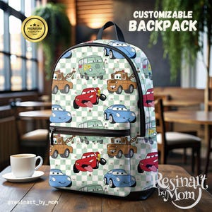 Sac à dos Cars Disney, Sac à dos Cars pour enfant, Sac à dos Disney, Sac Parc Disney, Cartable Disney, Sac à dos personnalisable, Sac à dos pour enfant