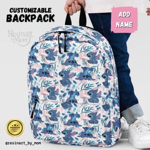 Sac à dos Stitch, Cartable Stitch pour enfants, Sac à dos Disney, Sac Disney, Cartable Disney, Sac à dos personnalisable