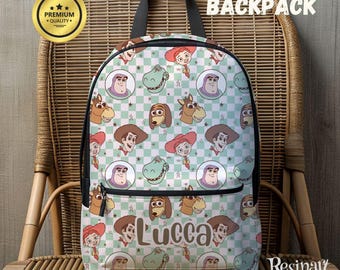 Customizable Toy Story Backpack, Disney School Bag