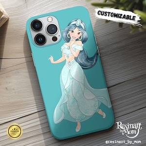Princess Jasmine Phone Case | Disney Aladdin iPhone & Samsung Cover | Magic Carpet Design | Disney Gift for Her | Disney Phone Case