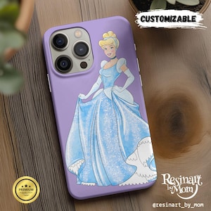 Cinderella Phone Case | Disney Princess iPhone Samsung Cover | Fairytale Gift for Her | Princess Accessory