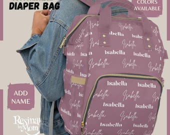 Personalized Diaper Bag Backpack: Custom Baby Shower Gift
