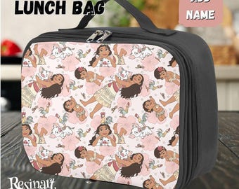 Customizable Moana Lunch Bag, Disney Insulated Lunch Box