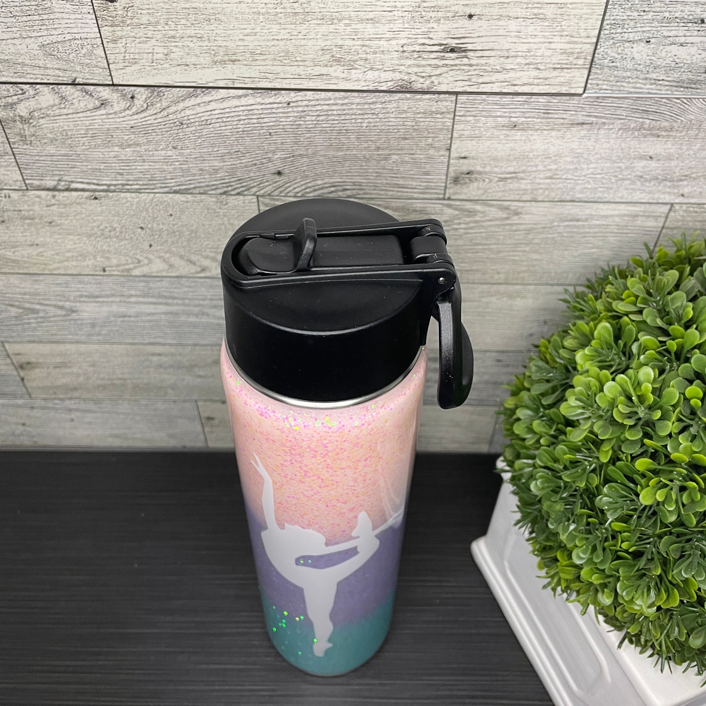 Gymnast Glitter Tumbler / Gymnast Tumbler / Gymnastic Tumbler Etsy