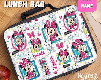 Borsa termica per il pranzo personalizzabile di Minnie Mouse