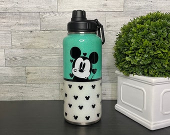 Disney Glitter Tumbler / Disney Tumbler / Mickey Glitter Tumbler / Custom Cup