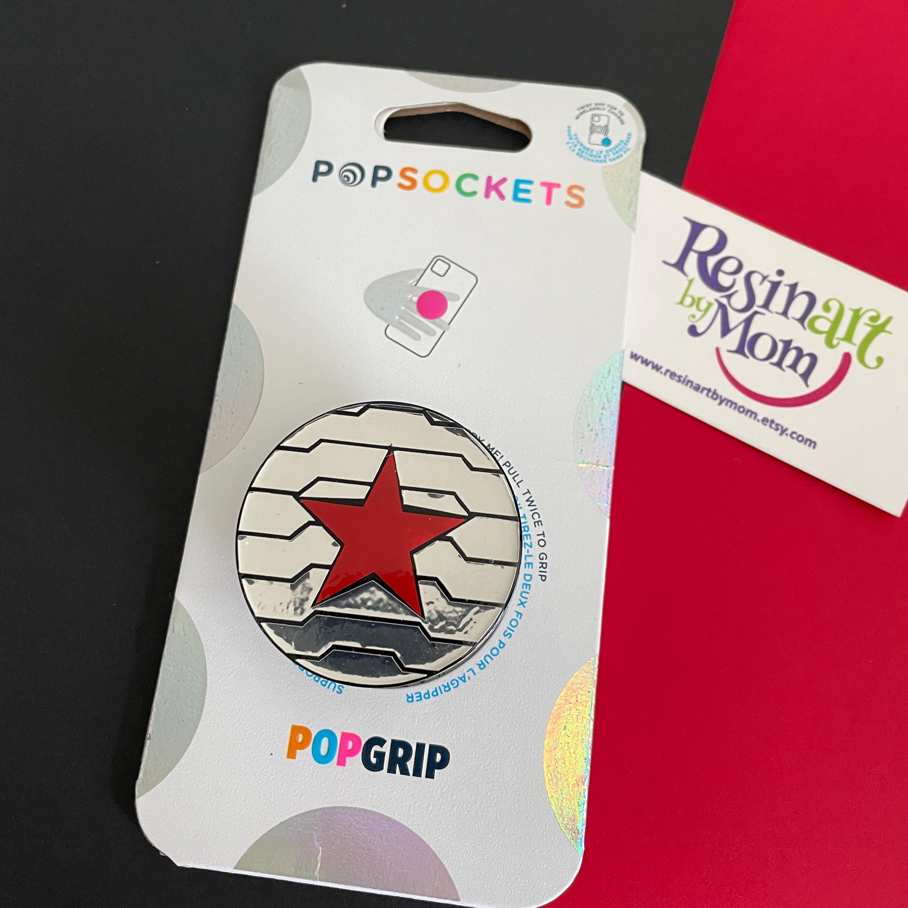 Industrial Waste Winter Soldier Pop Socket Winter Soldier Badge Reel