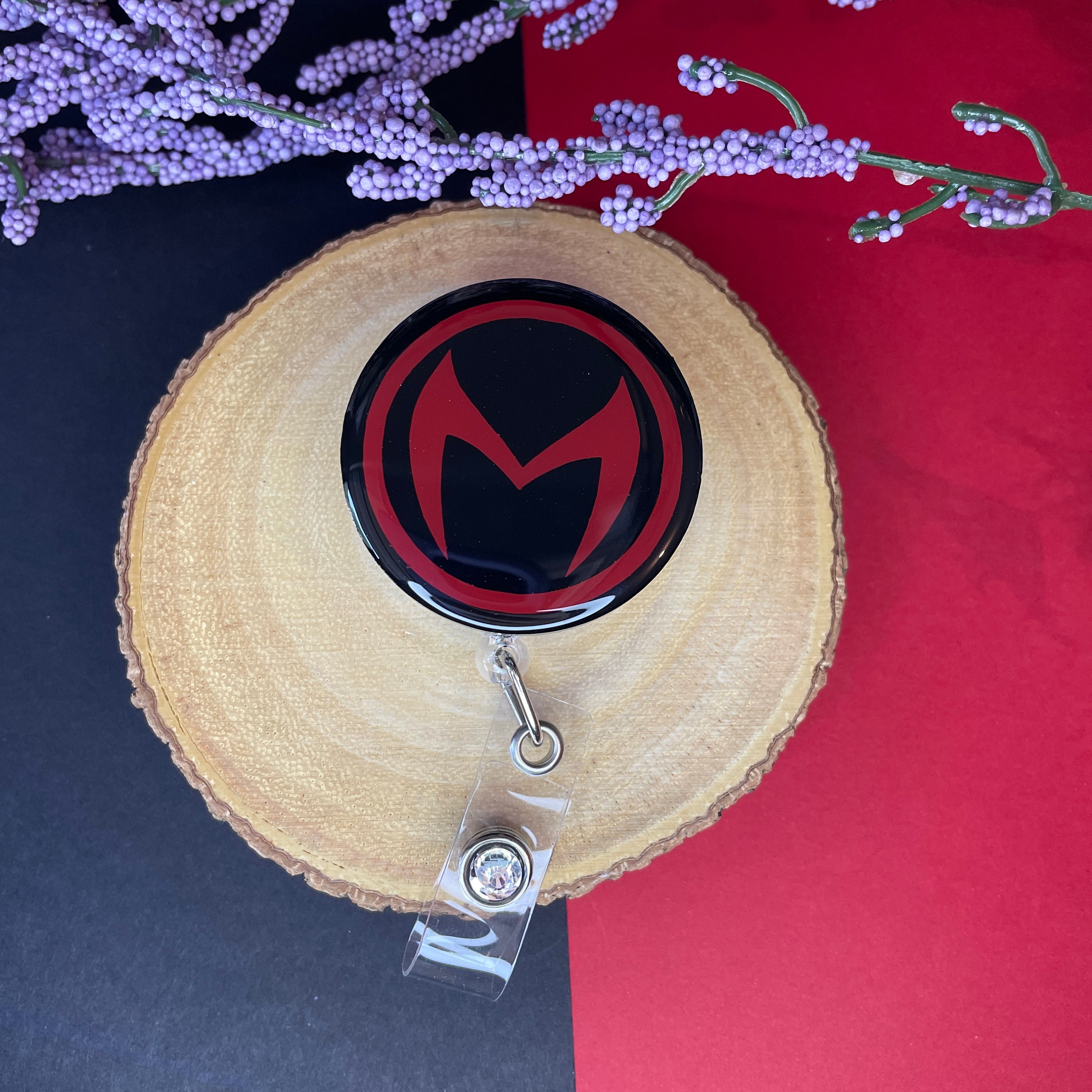 Scarlet Witch Badge - Etsy